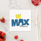 Wo die wilden Dinge sind | Max und Krone Serviette (Beispiel)