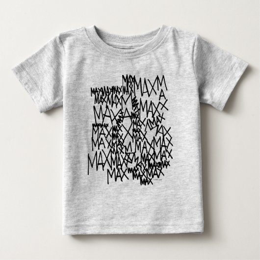 Wo die wilden Dinge sind | Max wiederholt Baby T-shirt (Vorderseite)