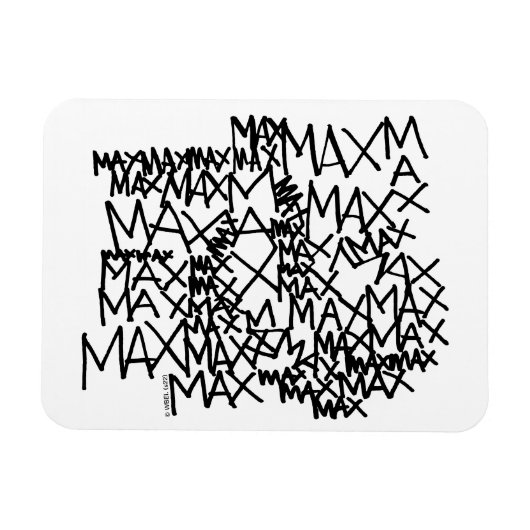 Wo die wilden Dinge sind | Max wiederholt Magnet (Horizontal)