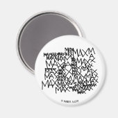 Wo die wilden Dinge sind | Max wiederholt Magnet (Vorderseite/Rückseite)