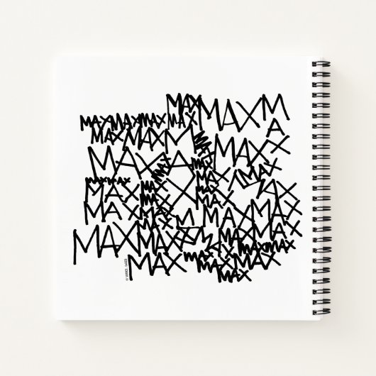 Wo die wilden Dinge sind | Max wiederholt Notizblock (Rückseite)