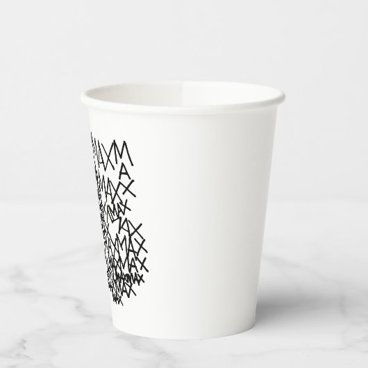 Wo die wilden Dinge sind | Max wiederholt Pappbecher (Links)