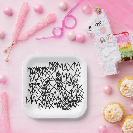 Wo die wilden Dinge sind | Max wiederholt Pappteller (Party)