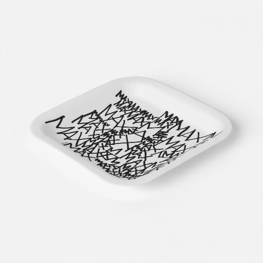 Wo die wilden Dinge sind | Max wiederholt Pappteller (Gewinkelt)