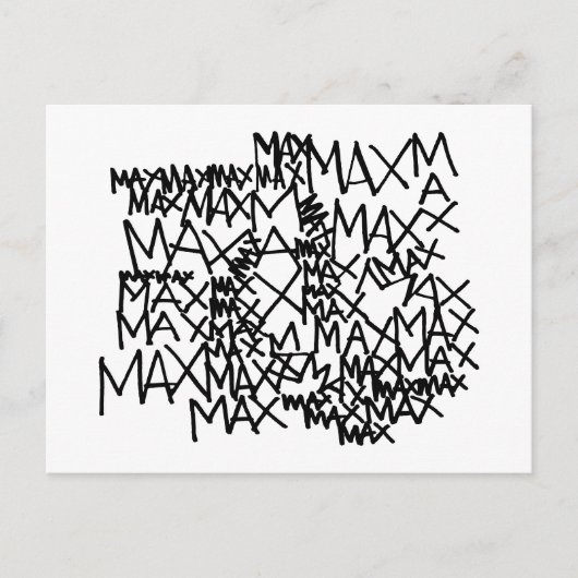 Wo die wilden Dinge sind | Max wiederholt Postkarte (Vorderseite)