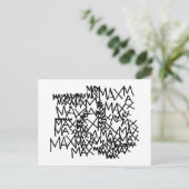 Wo die wilden Dinge sind | Max wiederholt Postkarte (Stehend Vorderseite)