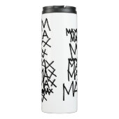 Wo die wilden Dinge sind | Max wiederholt Thermosbecher (Rückseite)