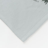 Wo die wilden Dinge sind monatliche Meilensteine B Fleecedecke (Ecke)