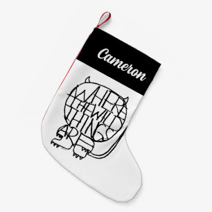 Wo die wilden Dinge sind Name hinzufügen Kleiner Weihnachtsstrumpf
