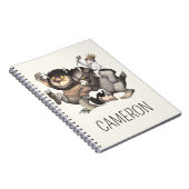 Wo die wilden Dinge sind | Name hinzufügen Notizblock (Rechte Seite)