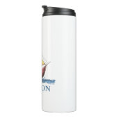 Wo die wilden Dinge sind | Name hinzufügen Thermosbecher (Nach rechts gedreht)