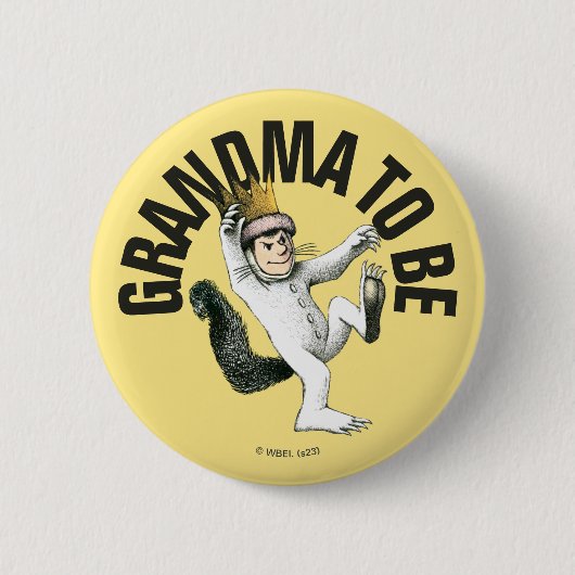 Wo die wilden Dinge sind | Oma zu sein Button (Vorderseite)