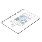 Wo die wilden Dinge sind | Square Graphic Notizblock (Linke Seite)