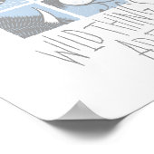 Wo die wilden Dinge sind | Square Graphic Poster (Ecke)