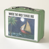 Wo die wilden Dinge sind | Szenario 2 Metall Brotdose (Rückseite)