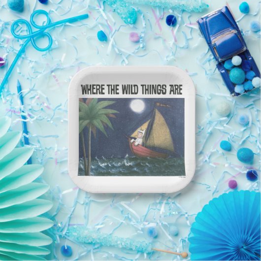 Wo die wilden Dinge sind | Szenario 2 Pappteller (Party)