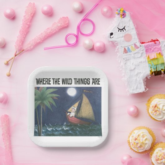 Wo die wilden Dinge sind | Szenario 2 Pappteller (Party)