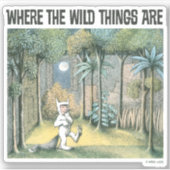 Wo die wilden Dinge sind | Szenario 4 Aufkleber (Vorderseite)