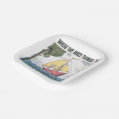 Wo die wilden Dinge sind | Szenario 5 Pappteller (Gewinkelt)