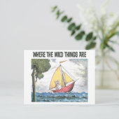 Wo die wilden Dinge sind | Szenario 5 Postkarte (Stehend Vorderseite)