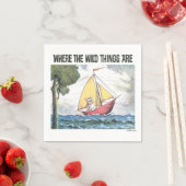 Wo die wilden Dinge sind | Szenario 5 Serviette (Beispiel)