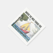 Wo die wilden Dinge sind | Szenario 5 Serviette (Ecke)