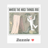 Wo die wilden Dinge sind | Szene 1 Aufkleber (Blatt)