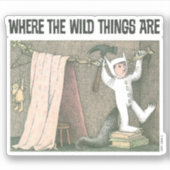Wo die wilden Dinge sind | Szene 1 Aufkleber (Vorderseite)