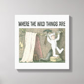 Wo die wilden Dinge sind | Szene 1 Leinwanddruck (Vorderseite)
