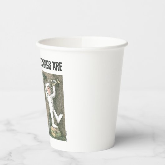 Wo die wilden Dinge sind | Szene 1 Pappbecher (Links)