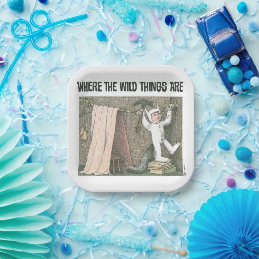 Wo die wilden Dinge sind | Szene 1 Pappteller (Party)