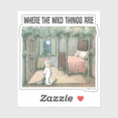 Wo die wilden Dinge sind | Szene 3 Aufkleber (Blatt)