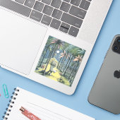Wo die wilden Dinge sind | Szene 6 Aufkleber (Laptop mit iPhone)