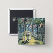 Wo die wilden Dinge sind | Szene 6 Button (Vorne & Hinten)