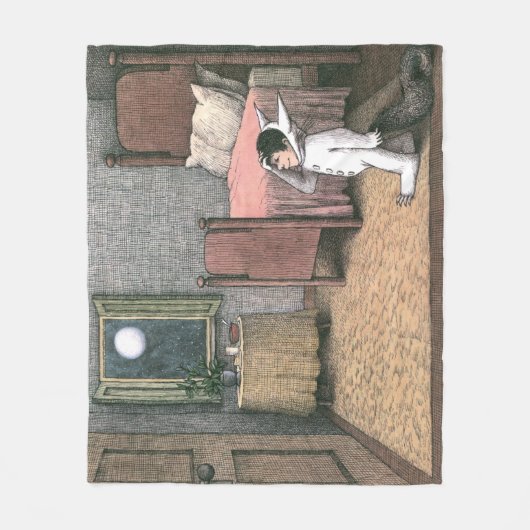 Wo die wilden Dinge sind | Szene 7 Fleecedecke (Vorderseite)