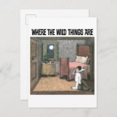 Wo die wilden Dinge sind | Szene 7 Postkarte (Vorne/Hinten)