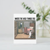 Wo die wilden Dinge sind | Szene 7 Postkarte (Stehend Vorderseite)