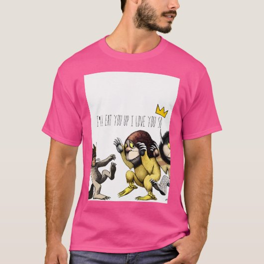Wo die wilden Dinge sind T-Shirt (Vorderseite)