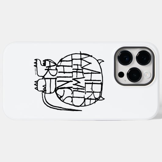 Wo die wilden Dinge sind | Wild Things Sketch Case-Mate iPhone Hülle (Rückseite (Horizontal))