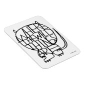 Wo die wilden Dinge sind | Wild Things Sketch Magnet (Rechte Seite)