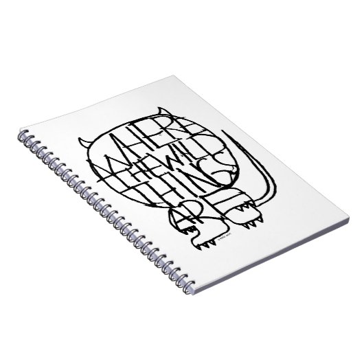 Wo die wilden Dinge sind | Wild Things Sketch Notizblock (Rechte Seite)