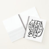 Wo die wilden Dinge sind | Wild Things Sketch Notizblock (Innenseite)