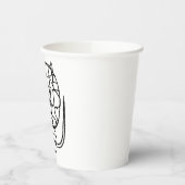 Wo die wilden Dinge sind | Wild Things Sketch Pappbecher (Links)