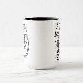 Wo die wilden Dinge sind | Wild Things Sketch Tasse (Zentrum)