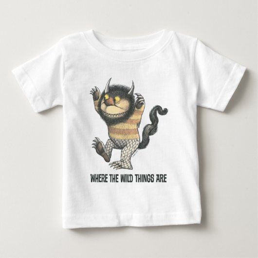 Wo die wilden Dinge sind | Wilde Dinge Baby T-shirt (Vorderseite)