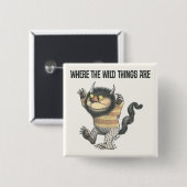 Wo die wilden Dinge sind | Wilde Dinge Button (Vorne & Hinten)