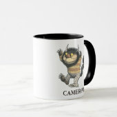 Wo die wilden Dinge sind | Wilde Dinge | Name hinz Tasse (VorderseiteRechts)