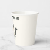 Wo die wilden Dinge sind | Wilde Dinge Pappbecher (Links)