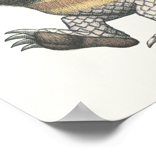 Wo die wilden Dinge sind | Wilde Dinge Poster (Ecke)