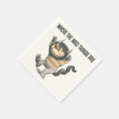 Wo die wilden Dinge sind | Wilde Dinge Serviette (Ecke)